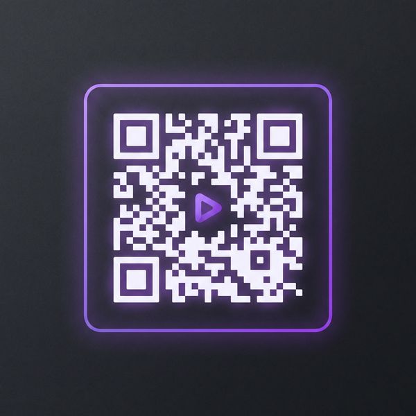 偷拍商务二维码